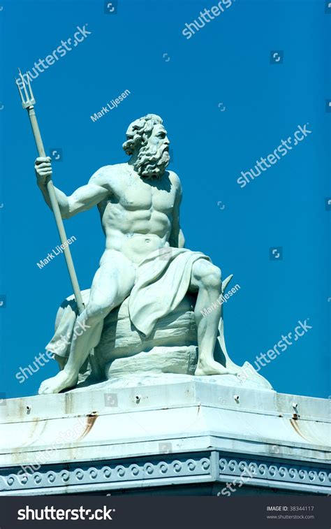 Greek God Statue Poseidon