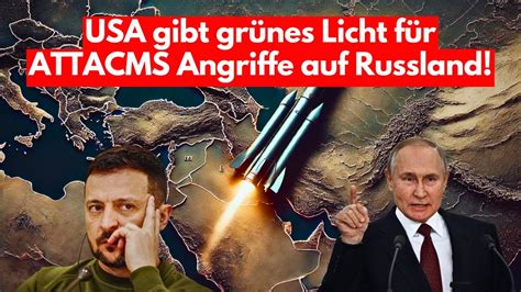 Eilmeldung Wie Reagiert Putin Usa Gibt Gr Nes Licht F R Angriffe Mit