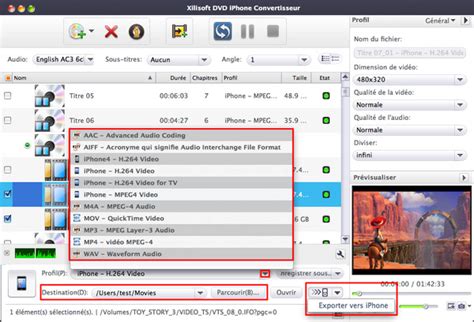 Tutoriel De Xilisoft Dvd Iphone Convertisseur Pour Mac