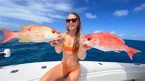 Catching Vermillion Snapper Off Key West CMOR Maps B Liners YouTube