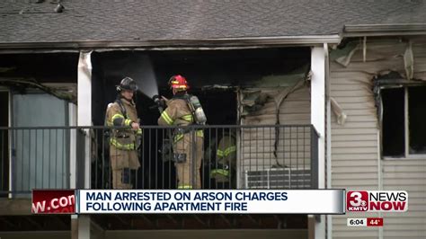 Man Arrested On Arson Charges Following Apartment Fire