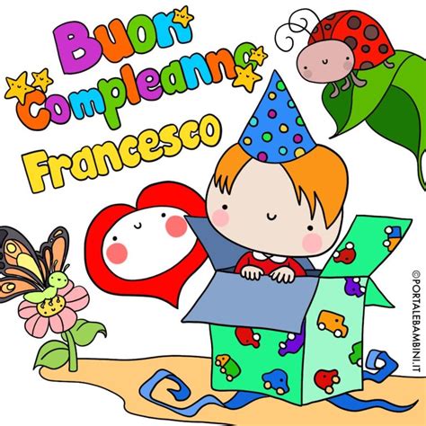 Buon Compleanno Francesco Immagini Gratis Portalebambini It