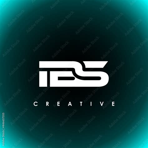 IBS Letter Initial Logo Design Template Vector Illustration Stock ...