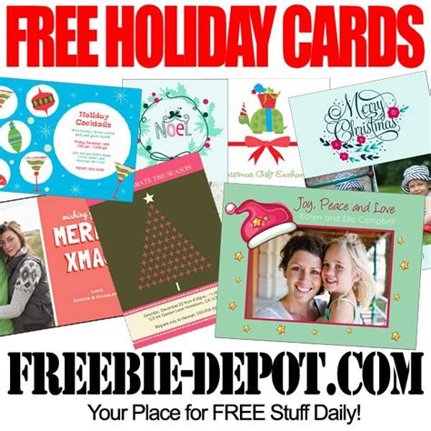 10 FREE Holiday Cards | Free holiday cards, Custom holiday card ...