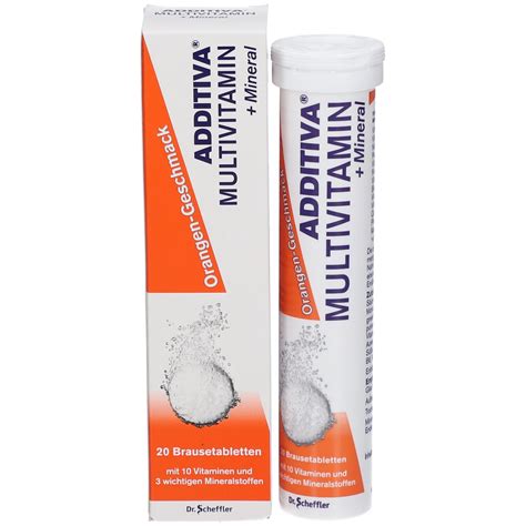 Additiva Multivitamin Mineral Orangen Geschmack St Shop