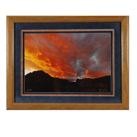 Spring Mountain Sunset – Framed print | Spring Mountain Sunset – Made in Nevada