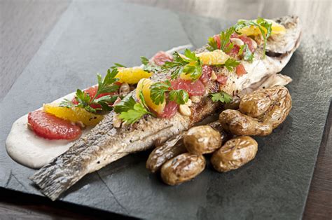 Grilled Whole Mediterranean Sea Bass