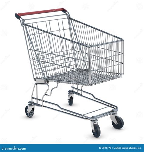 Shopping Cart Stock Photo Image Of Push Cart Commerce 7591778