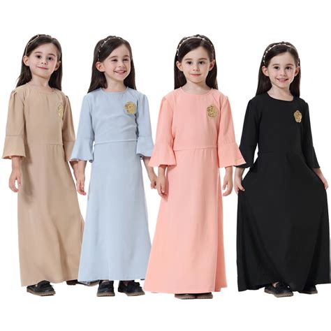 Mother & Kids Dubai Arab Muslim Kids Boys Clothes Abaya Caftan Robes ...