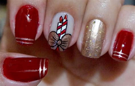 58 Unhas Decoradas De Natal Simples