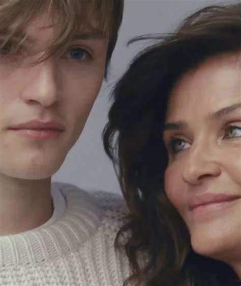 See Helena Christensen & Her Lookalike Son in New Victoria's Secret Ad