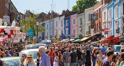 Portobello Road Market The Largest Antiques Market In London