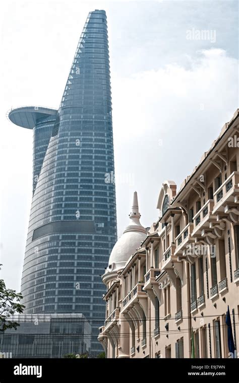 HO CHI MINH CITY DECEMBER 18 The Bitexco Financial Tower Is The