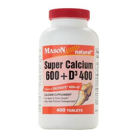 Mason Natural Super Calcium D Tablets Walgreens