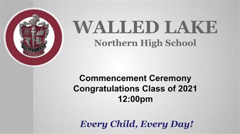 Walled Lake Northern Commencement Ceremony