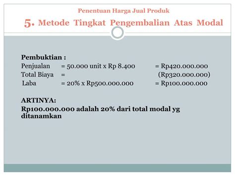 Ppt Penentuan Harga Jual Produk Powerpoint Presentation Free Download Id 6185001