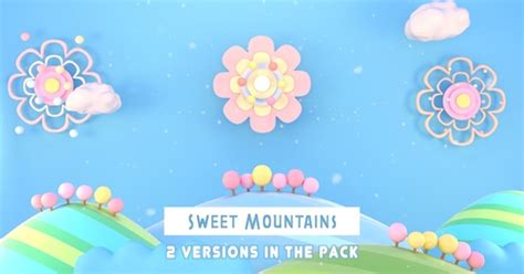 Sweet Mountains By Tykcartoon On Envato Elements