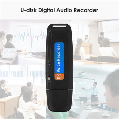 Rechargeable U Disk Portable Usb Digital Audio Voice Recorder Professional Mini Dictaphone