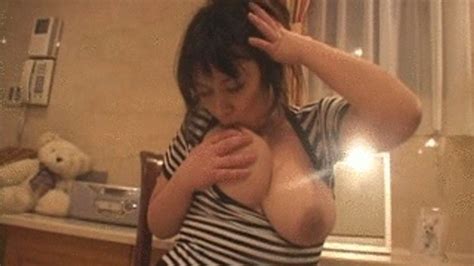 Showing Off Her Big Boobs And Licking It To Lure The Opposite Sex