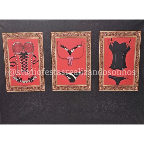 PAINEL RETANGULAR CHA DE LINGERIE