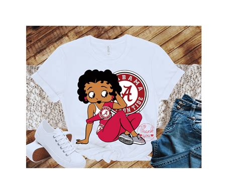 Alabama Betty Boop Dtf Transfer Etsy