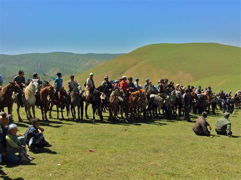 Kyrgyzstan Culture ~ Nomadic Horse Game Kok Boru | See Her Travel