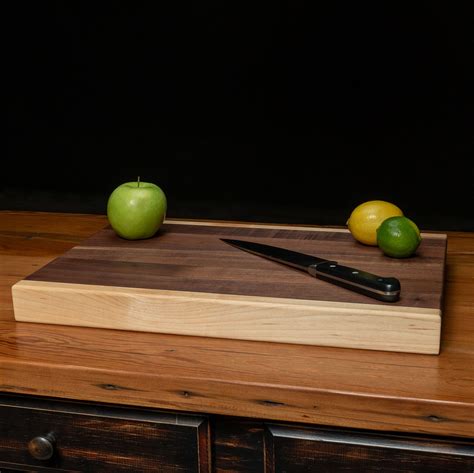 Buy Custom Cutting Board Walnut And Maple Made To Order From