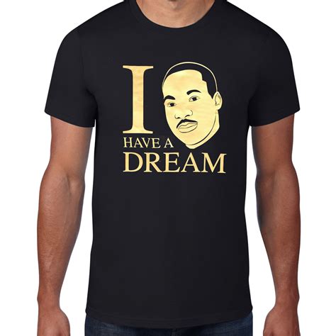 MLK Black T-shirt with Gold Vinyl - Black History Activity Books.