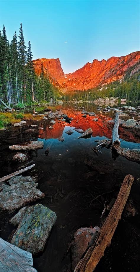 Dream Lake Sunrise | Dream Lake, Rocky Mountain National Park, near ...