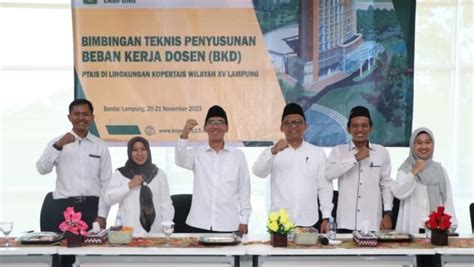 Tingkatkan Kualitas Akademisi Uin Raden Intan Gelar Bimtek Dosen Kopertais