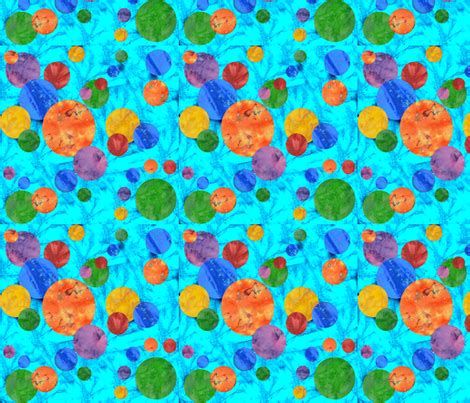 Batik Polka Dot Fabric Amy Lou Who Spoonflower