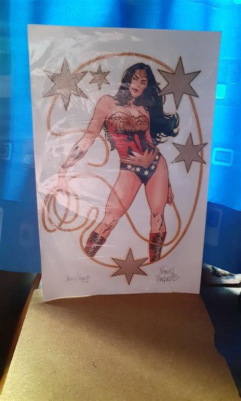 Wonder Woman Original Signed Art By Yanick Paquette Indocomiccon