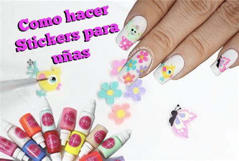 C Mo Hacer Stickers Para Las U As En Casa Deko U As