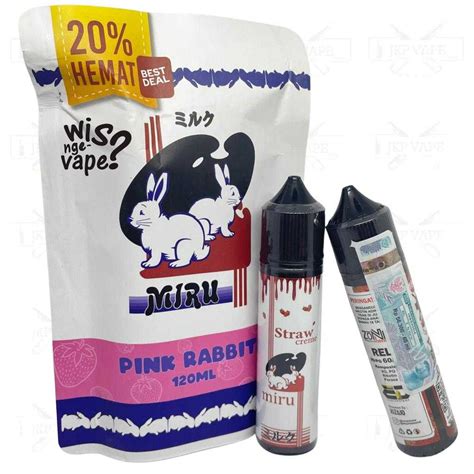 Jual Miru Pink Rabbit Ml By Jozojo Brew Liquid Vape Freebase