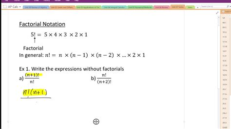 00 Factorial Notation Introduction YouTube