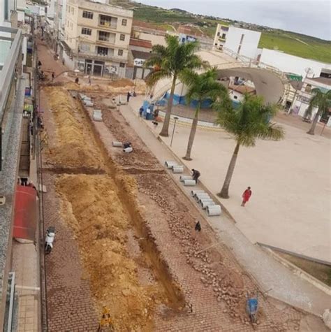 Governo De Barra Da Estiva Esclarece Sobre Fases Da Obra Em Via P Blica