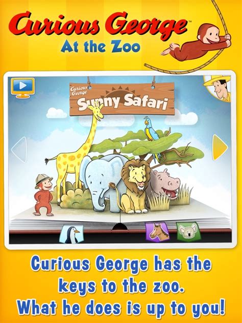 Curious George: Zoo for iPad by Houghton Mifflin Harcourt