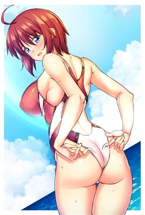 Lunamaria Hawke Competition Swimsuit Shirokuma A Gundam Nudes Rule34 Ass NUDE PICS ORG