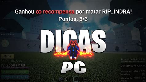 5 DICAS Para PVP PC MOBILADOR Blox Fruits YouTube