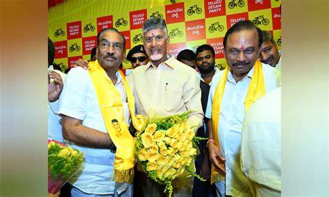 Ongole MP Magunta Srinivasulu Reddy Joins TDP Naidu Ready For Any