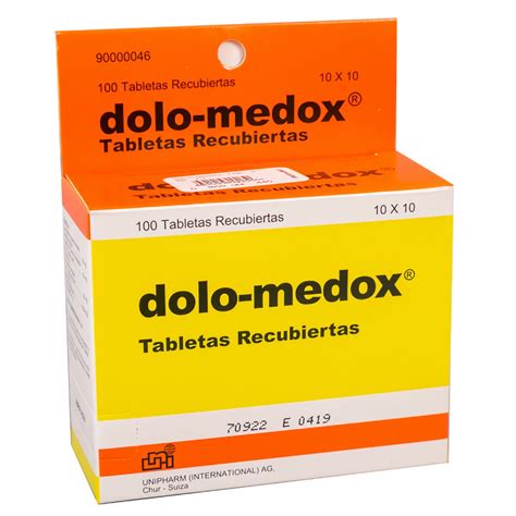 Dolo Medox Mg Suelto Rappi