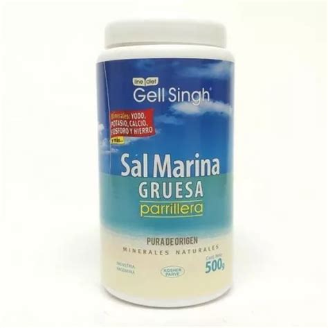 Sal Marina Gruesa Parrilerra Gell Singh Kosher X Grs