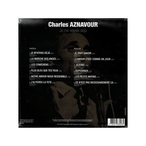 Charles Aznavour Je Me Voyais Déjà Musique