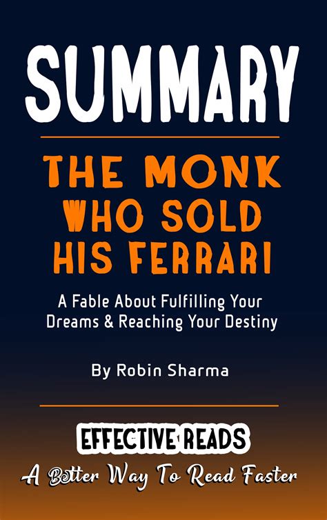 The Monk Who Sold His Ferrari Summary