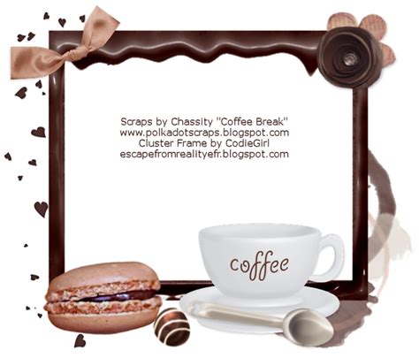 Escape From Reality Blog Ftu Coffee Break Cluster And Cluster Frames