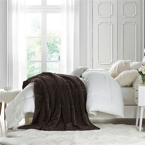 Cathay Home Luxe Soft High Pile Plush Throw Blanket Bed Bath