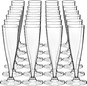 Amazon Decorrack Champagne Glasses Oz Bpa Free Plastic