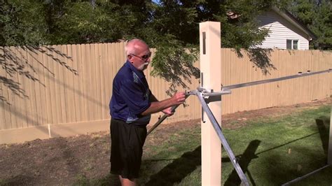 Bracing Routed Vinyl Posts Diy Fence Vinyl Fencing Projects Part