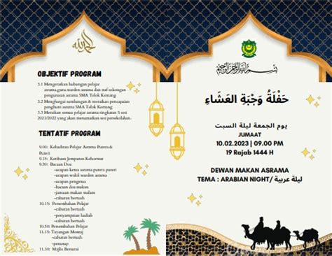 Buku Program Majlis Makan Malam Asrama Smatkem Flip Pdf