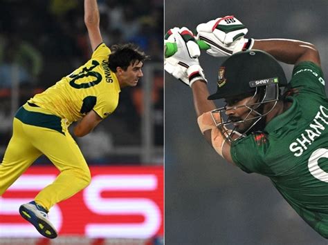 Australia Vs Bangladesh Live Score Cricket World Cup 2023 Updates